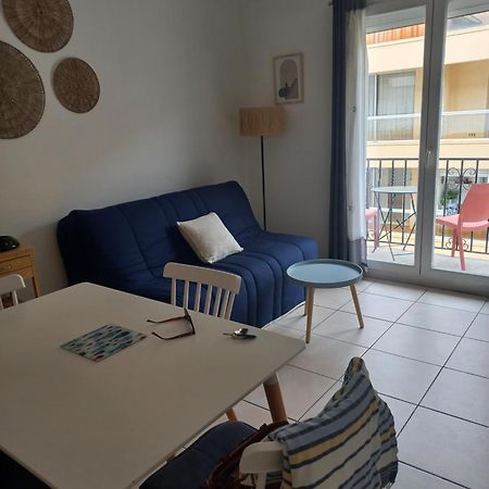 Canet Plage Appartement Vue Laterale Mer, 1 Chambre , Wifi, Climatisation, Parking Securise Couvert ภายนอก รูปภาพ